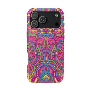 Psychedelic Fractal Stoner iPhone Case - Image 19