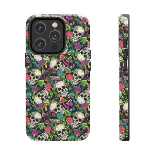 Mushroom Skulls Weed iPhone Case