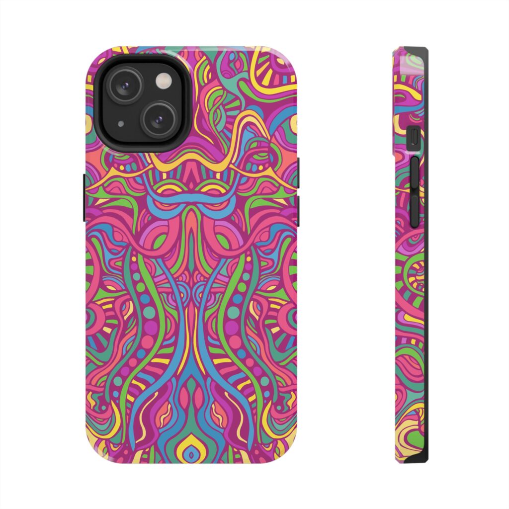 Psychedelic Fractal Stoner iPhone Case