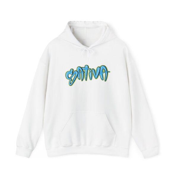 Sativa Graffiti Graphic Weed Hooded Sweatshirt