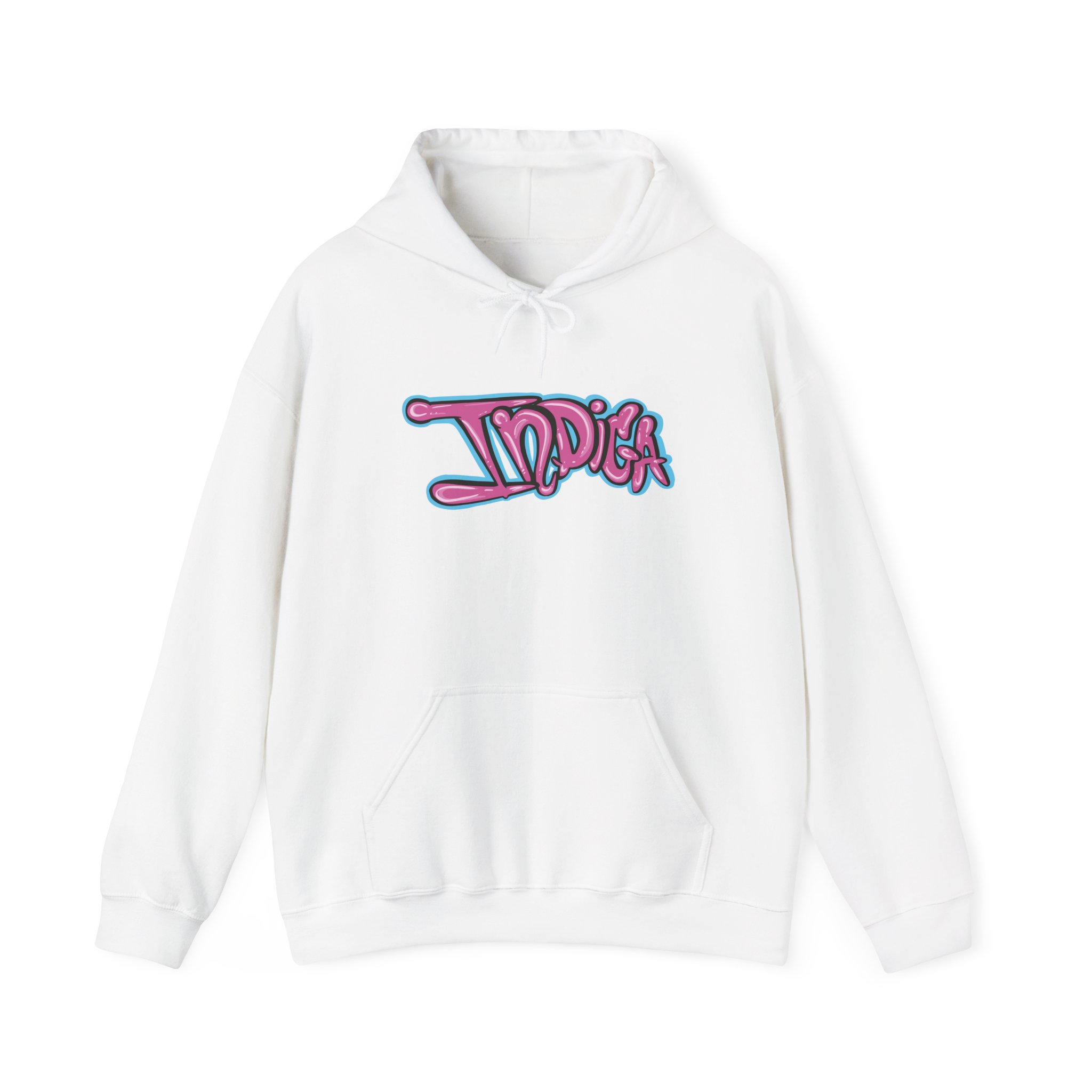 Indica Graffiti Graphic Weed Hoodie - Image 2