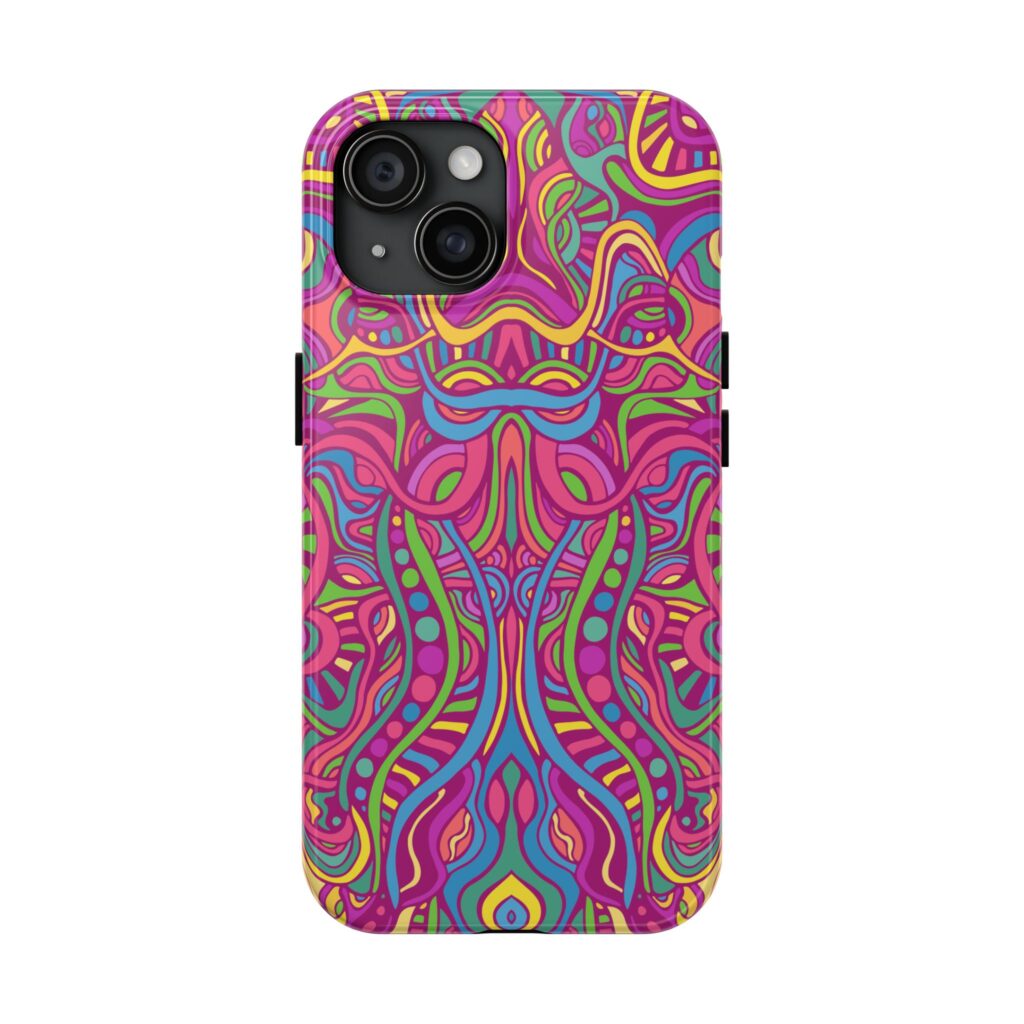 Psychedelic Fractal Stoner iPhone Case
