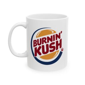Burnin' Kush Weed Coffee Mug
