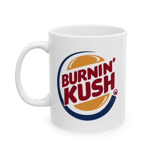 Burnin' Kush Weed Coffee Mug