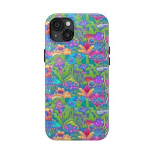 Mushrooms Psychedelic 420 iPhone Case - Image 12