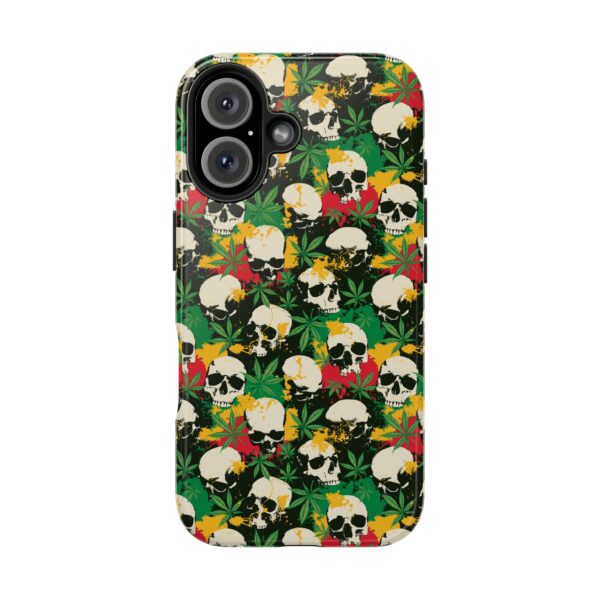 Cannabis Skulls Weed iPhone Case