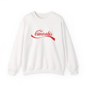 Enjoy Cannabis Funny Stoner Crewneck Sweatshirt