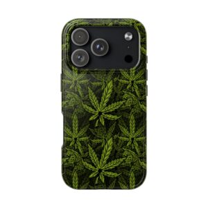 Pot Leaf Weed iPhone Case - Image 18