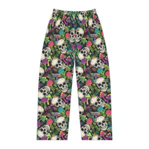 Mushroom Skulls Women's Weed Pajama Pants