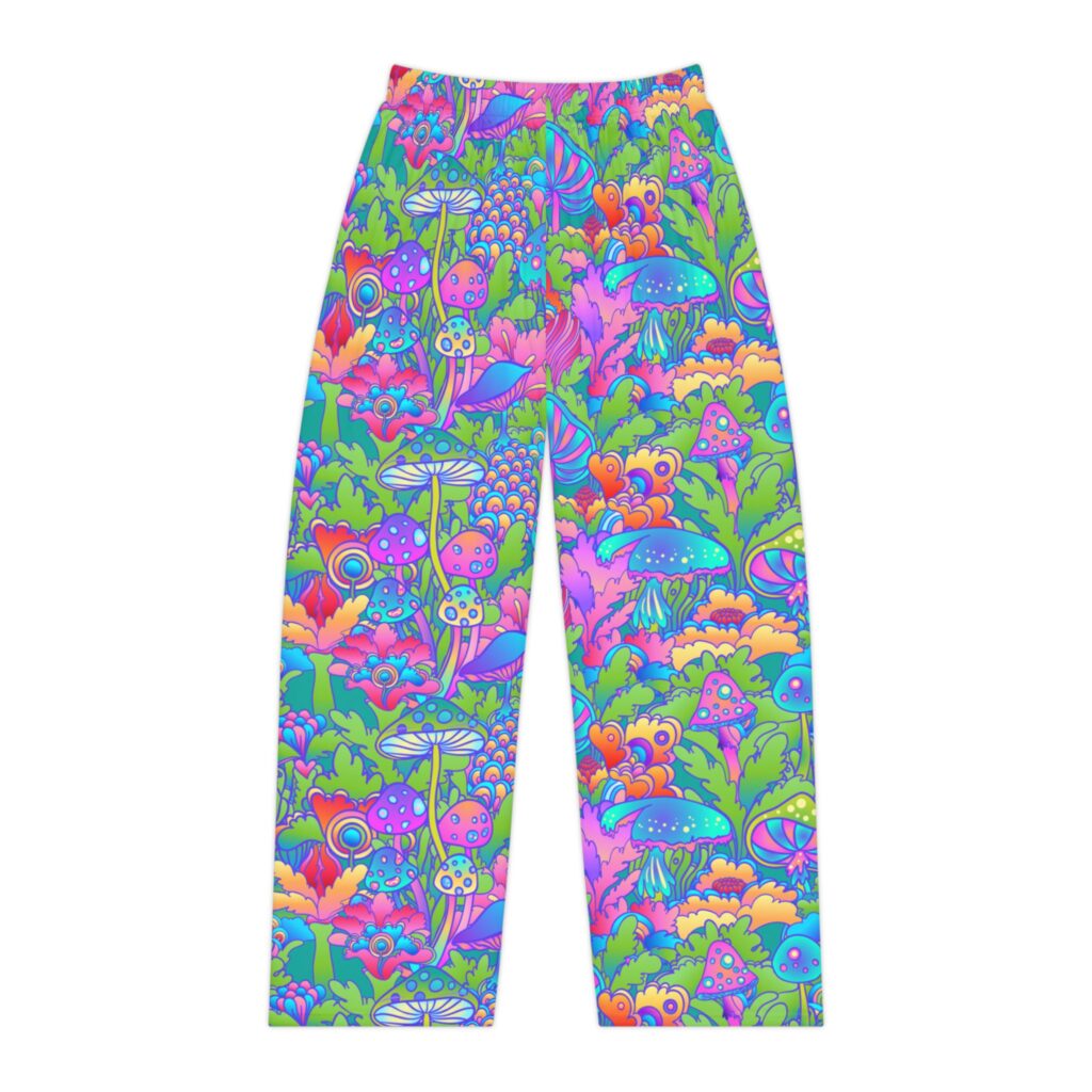 Mushrooms Psychedelic Women's Weed PJ Pants