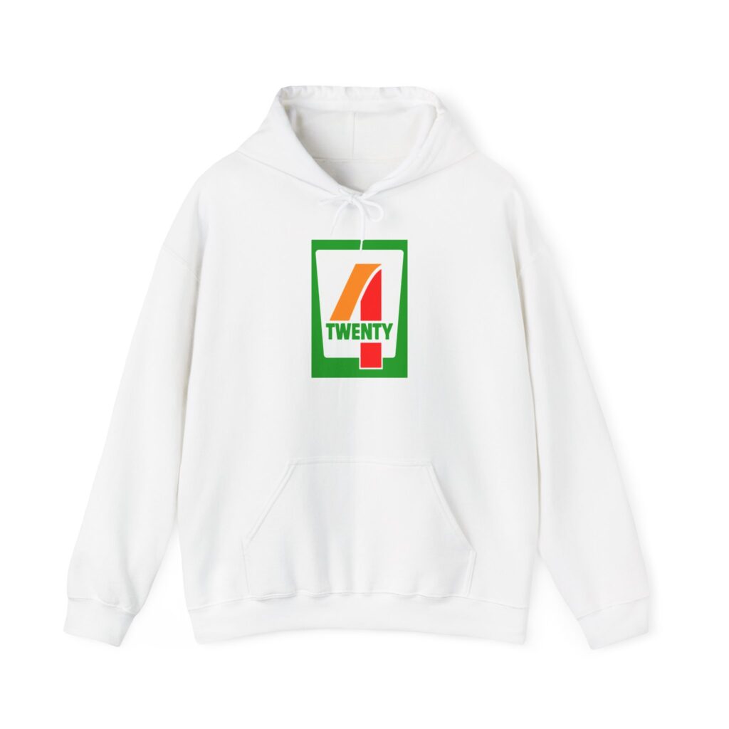 4/20 Mart Funny Marijuana Hooded Sweatshirt