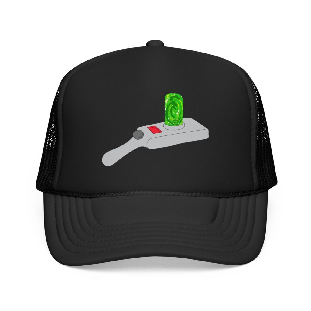 Portal Gun Weed Trucker Hat