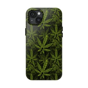 Pot Leaf Weed iPhone Case - Image 12