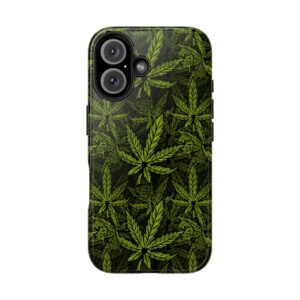 Pot Leaf Weed iPhone Case - Image 16
