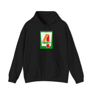 4/20 Mart Funny Marijuana Hoodie