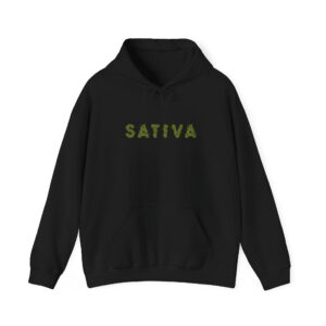Sativa Flower Graphic Weed Hoodie