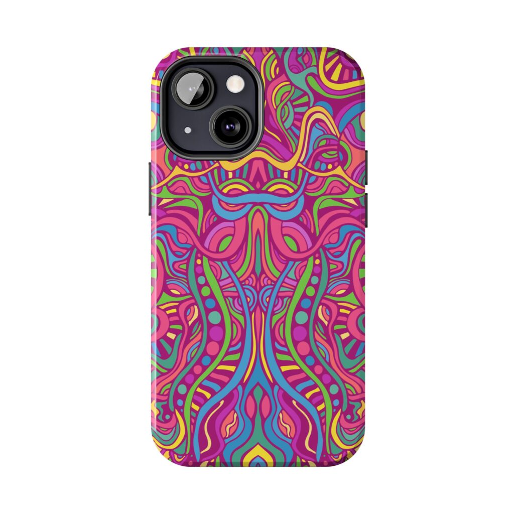 Psychedelic Fractal Stoner iPhone Case