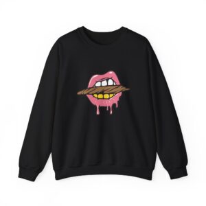 Blunt Lips Graphic 420 Sweatshirt