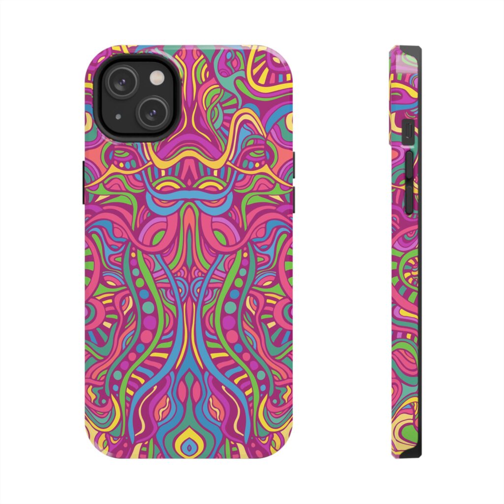 Psychedelic Fractal Stoner iPhone Case
