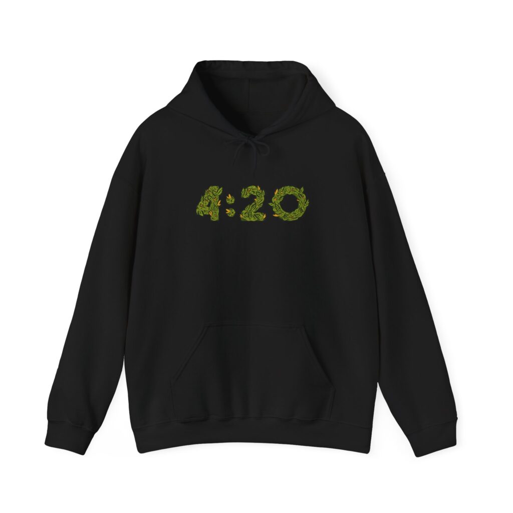 Nug Time Graphic Weed Hooded Sweatshirt