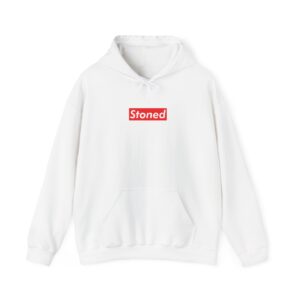 Supremely Stoned Funny Weed Hooded Sweatshirt