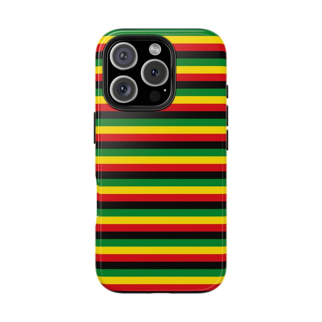 Rasta 420 iPhone Case