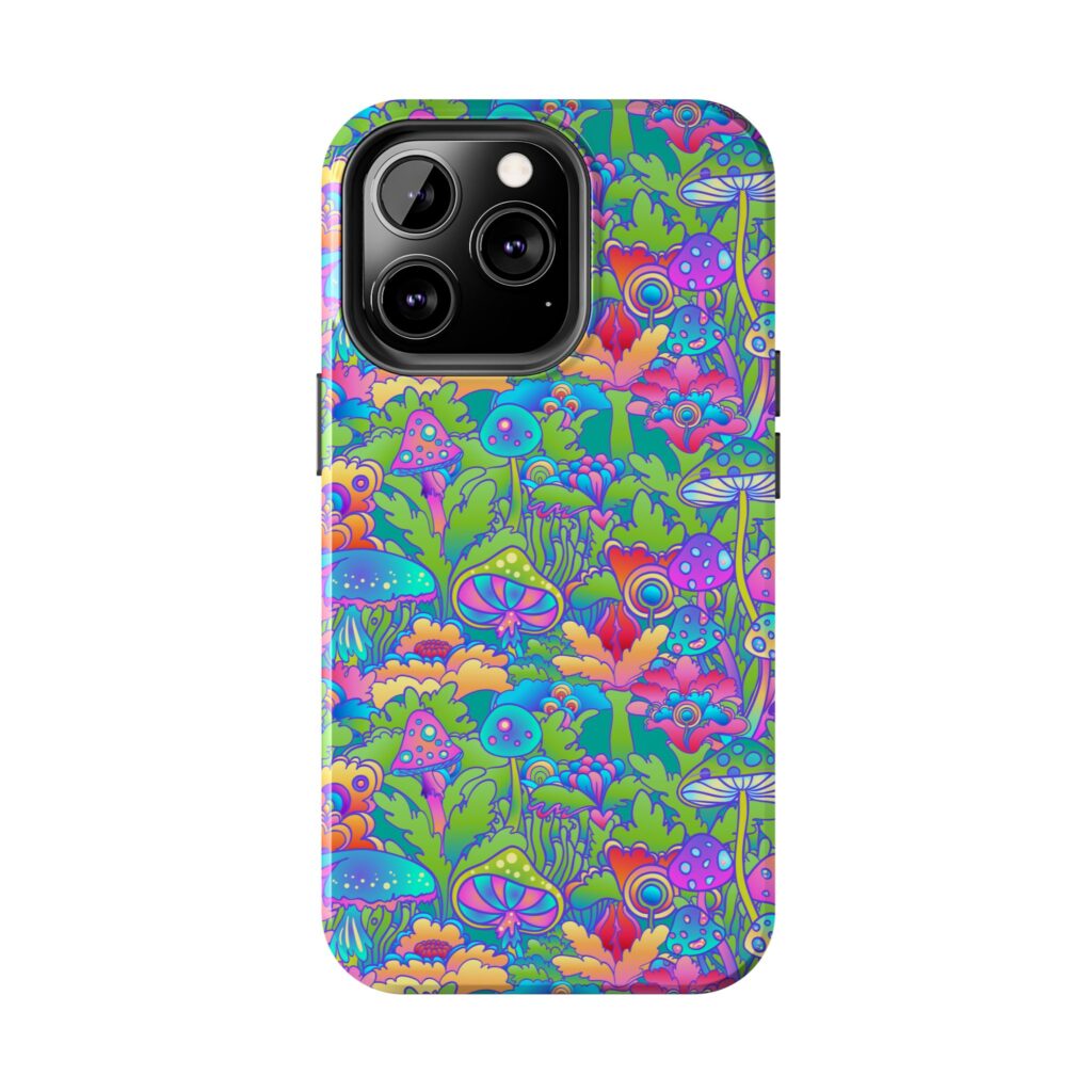 Mushrooms Psychedelic 420 iPhone Case