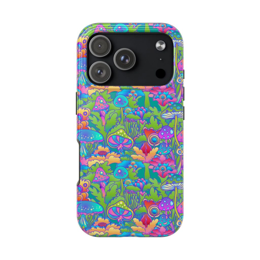 Mushrooms Psychedelic 420 iPhone Case