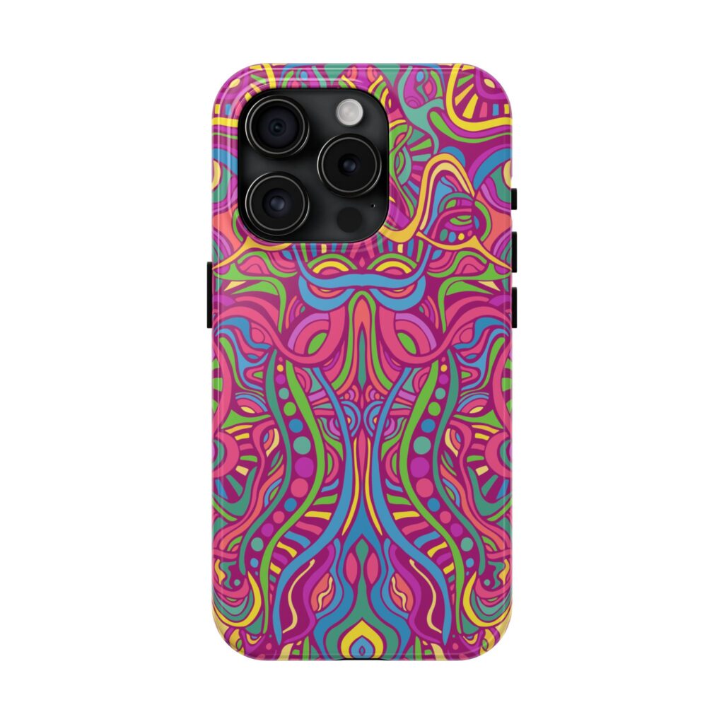 Psychedelic Fractal Stoner iPhone Case