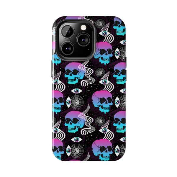 Space Skulls 420 iPhone Case