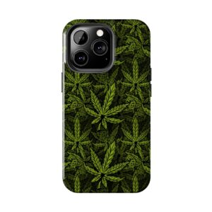 Pot Leaf Weed iPhone Case - Image 4