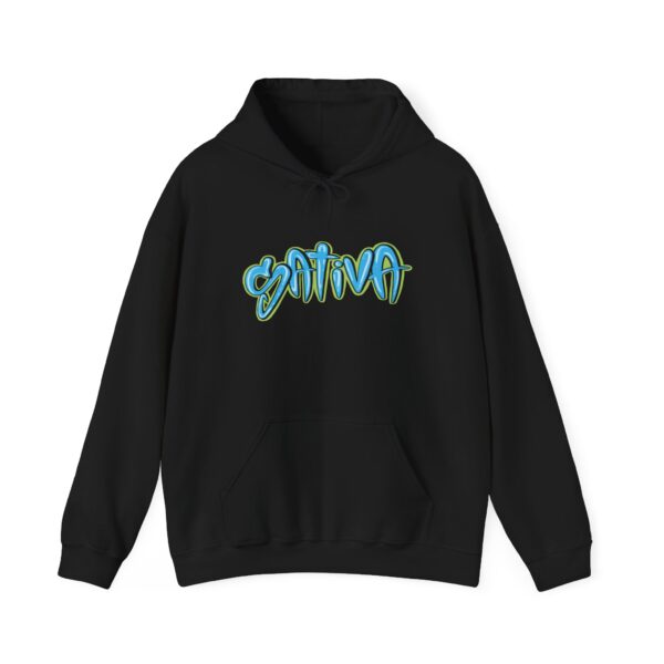 Sativa Graffiti Graphic Weed Hoodie