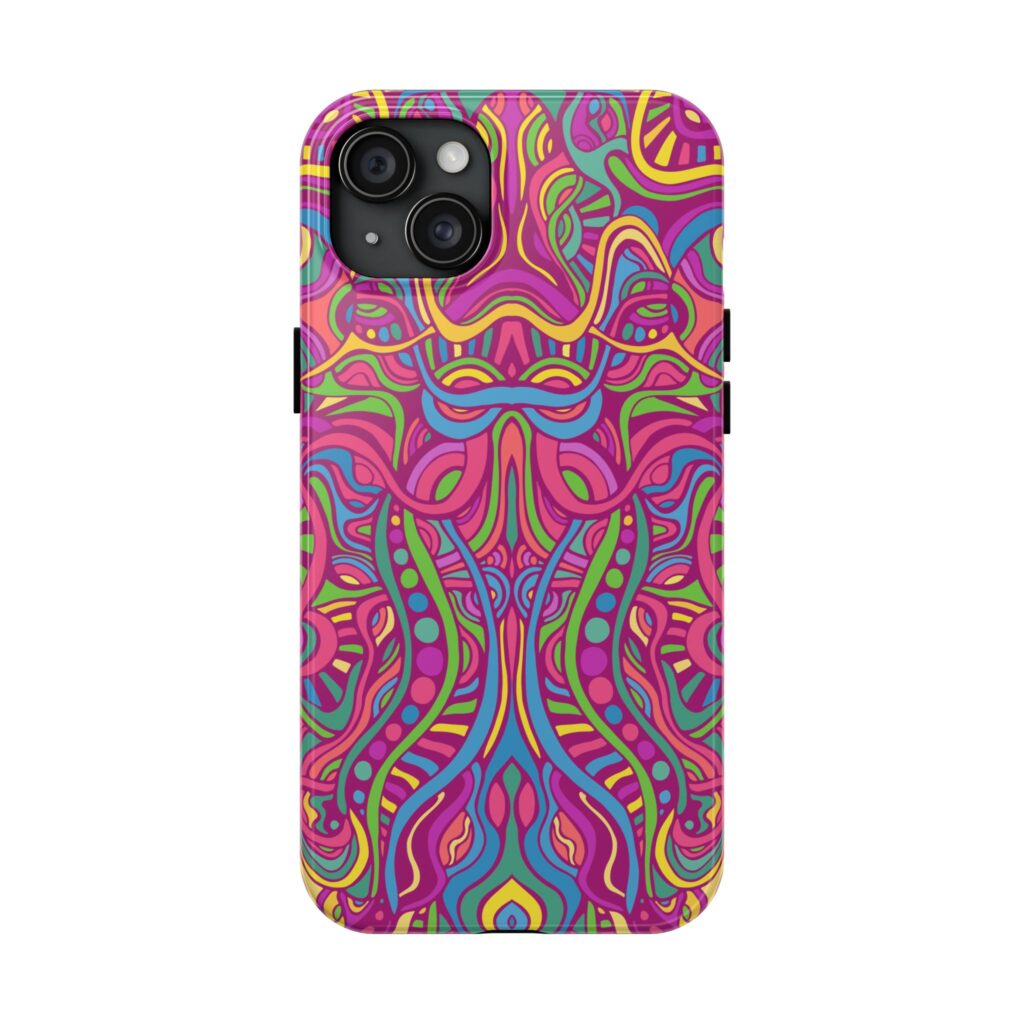 Psychedelic Fractal Stoner iPhone Case