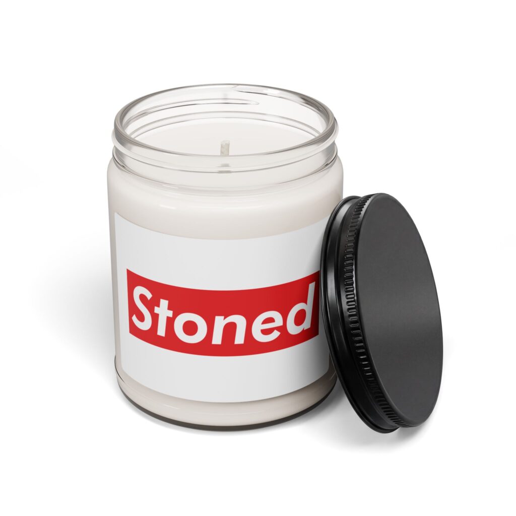 Supremely Stoned Weed Candle