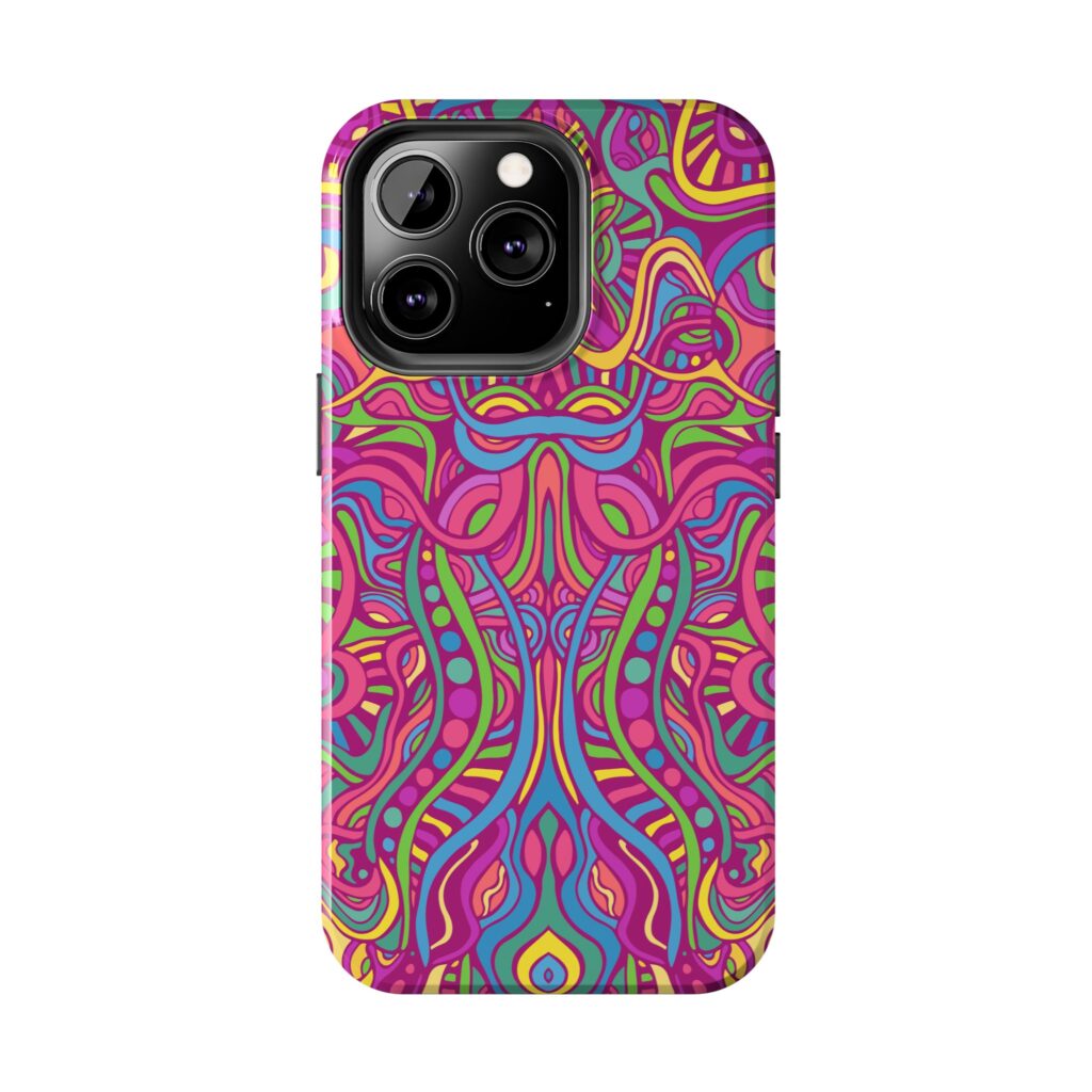 Psychedelic Fractal Stoner iPhone Case