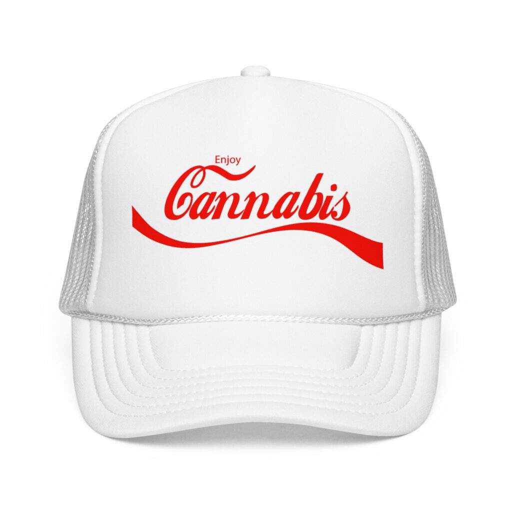 Enjoy Cannabis Stoner Trucker Hat