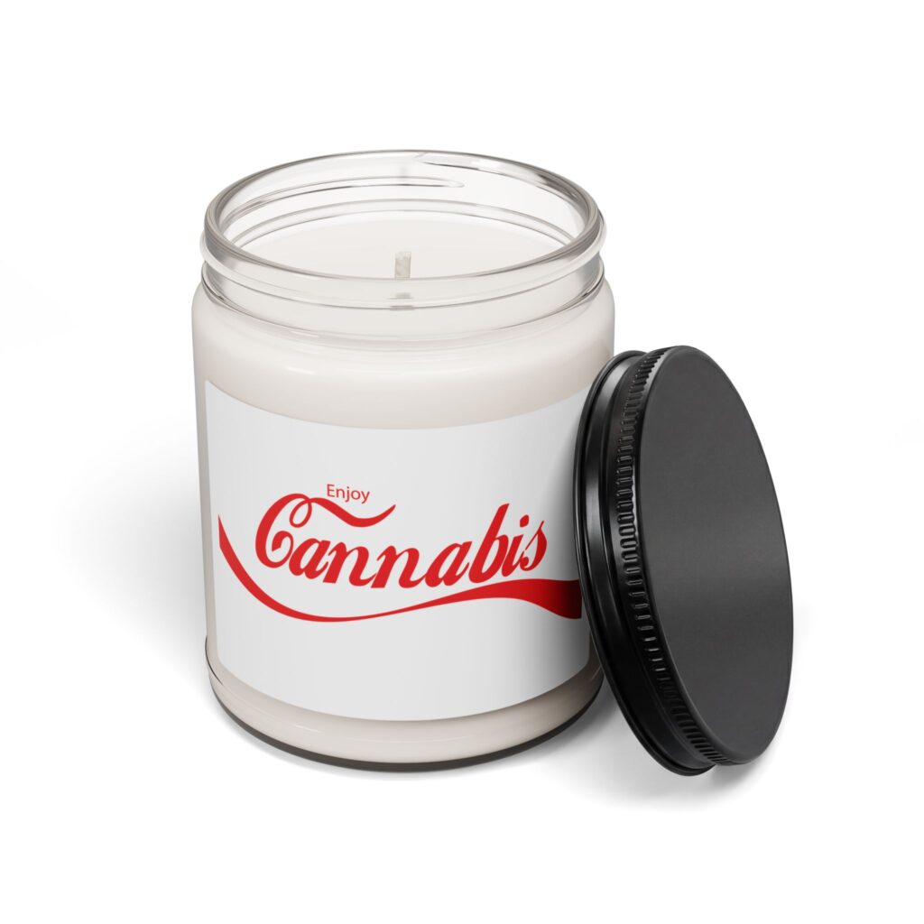 Enjoy Cannabis Stoner Candle