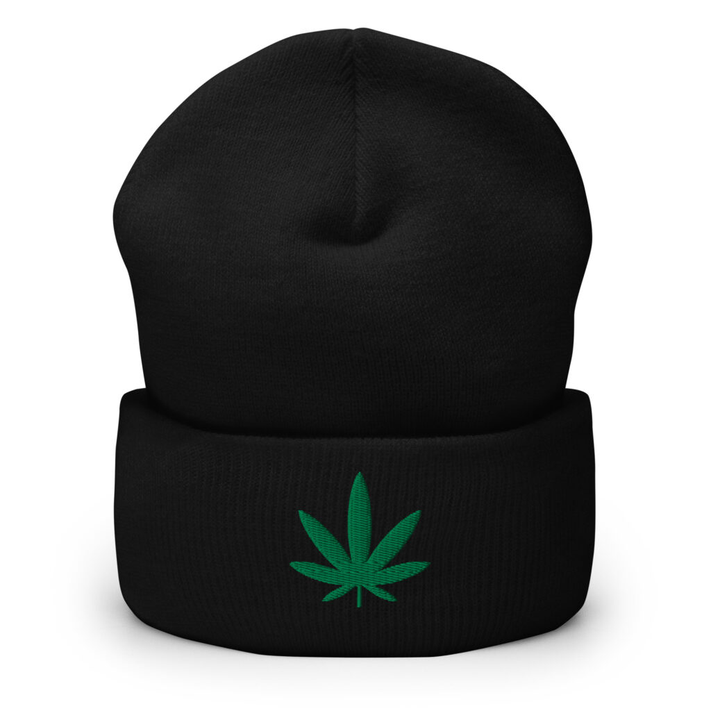 Pot Leaf Beanie