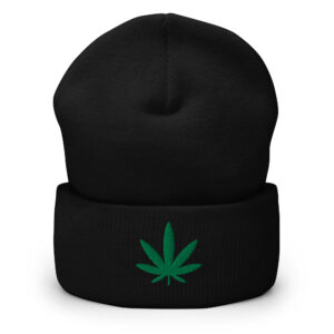 Weed Leaf Beanie - Image 2
