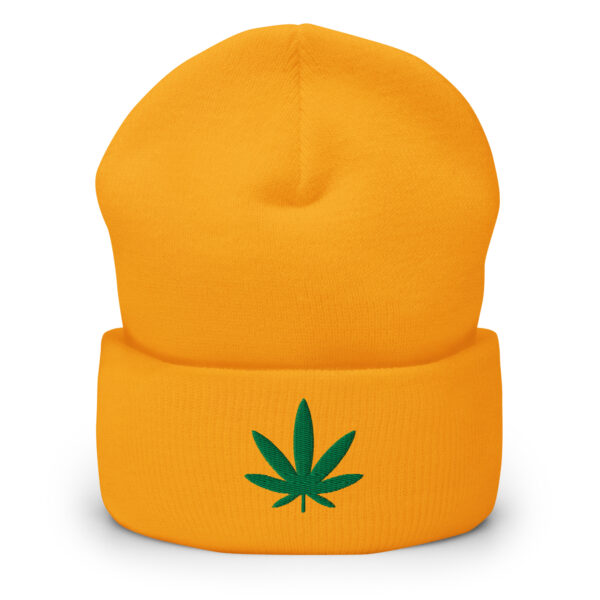Cannabis Leaf Beanie