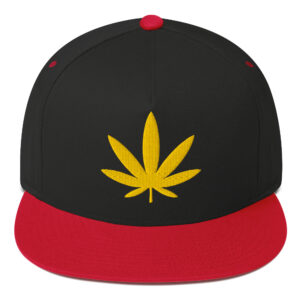 420 Leaf Snapback Hat