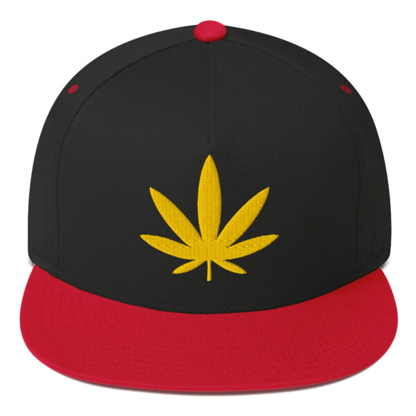 420 Leaf Snapback Hat