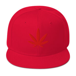Marijuana Leaf Cap