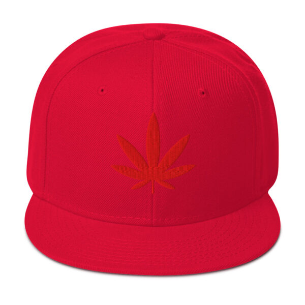 Marijuana Leaf Cap
