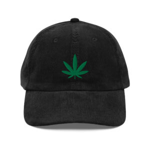 Corduroy Cannabis Cap