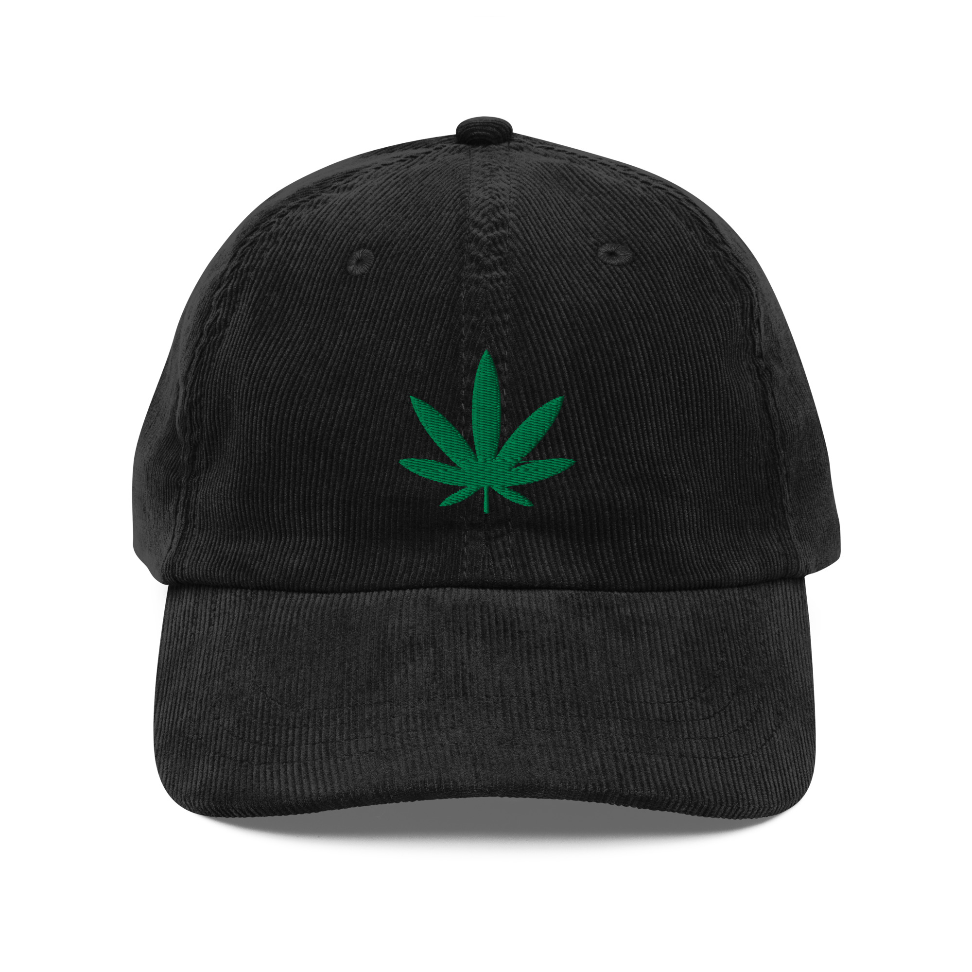 Corduroy Cannabis Cap - Image 1