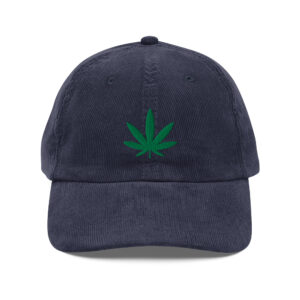 Corduroy Cannabis Cap - Image 2