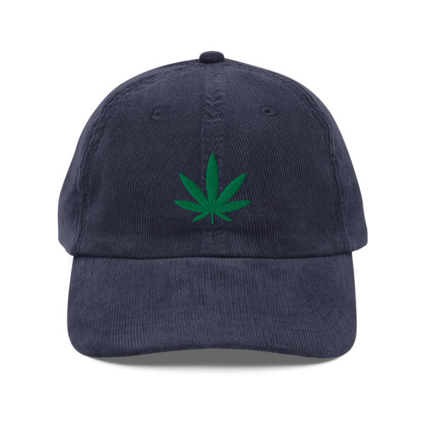 Corduroy Cannabis Cap